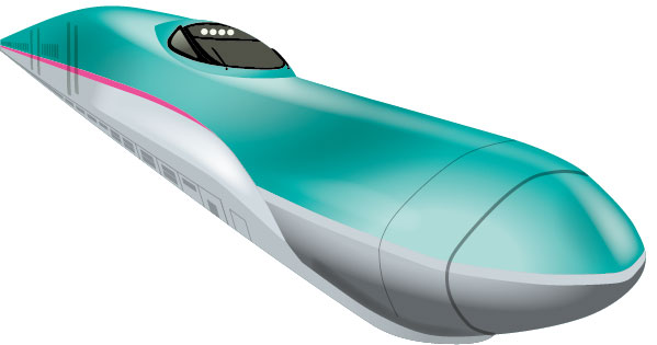 東北新幹線 北海道新幹線 E5系を描きました Take Design